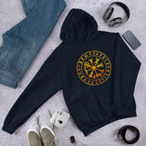 Fire Viking Compass Hoodie Shirts & Tops Viking Warriors