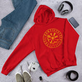 Fire Viking Compass Hoodie Shirts & Tops Viking Warriors