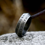Futhark Runes Men-Women Rings Rings Viking Warriors