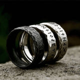 Futhark Runes Men-Women Rings Rings Viking Warriors
