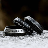 Futhark Runes Men-Women Rings Rings Viking Warriors