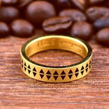 Gold Nordic Ring Rings Viking Warriors