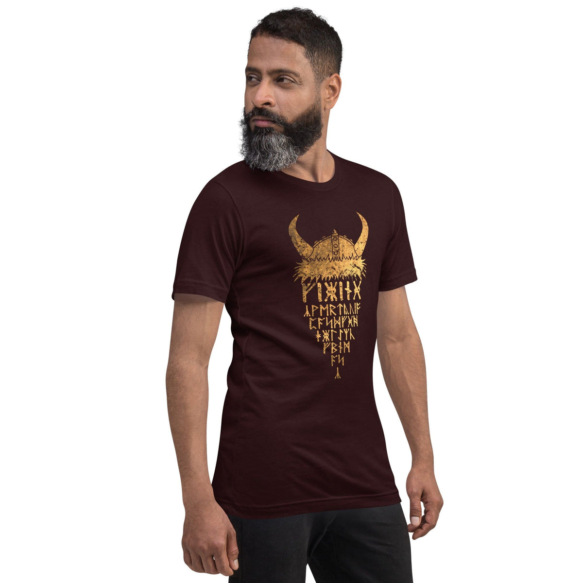 Gold Viking Warrior T-shirt | Viking