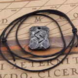 Hand Forged Iron Rune Necklaces Necklaces Viking Warriors