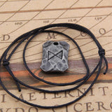 Hand Forged Iron Rune Necklaces Necklaces Viking Warriors