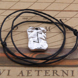 Hand Forged Iron Rune Necklaces Necklaces Viking Warriors