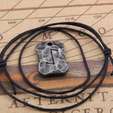 Hand Forged Iron Rune Necklaces Necklaces Viking Warriors
