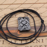 Hand Forged Iron Rune Necklaces Necklaces Viking Warriors