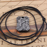 Hand Forged Iron Rune Necklaces Necklaces Viking Warriors