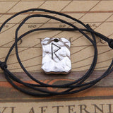 Hand Forged Iron Rune Necklaces Necklaces Viking Warriors