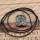 Hand Forged Iron Rune Necklaces Necklaces Viking Warriors