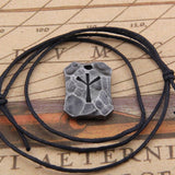 Hand Forged Iron Rune Necklaces Necklaces Viking Warriors