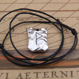 Hand Forged Iron Rune Necklaces Necklaces Viking Warriors