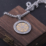 Helm of Awe Icelandic Magical Stave Pendant Necklaces Viking Warriors