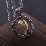 Helm of Awe Icelandic Magical Stave Pendant Necklaces Viking Warriors