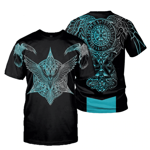 Huginn and Muninn T-Shirt Shirts & Tops Viking Warriors