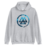 Ice Valknut Viking Hoodie Hoodie Viking Warriors