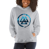 Ice Valknut Viking Hoodie Hoodie Viking Warriors