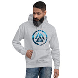 Ice Valknut Viking Hoodie Hoodie Viking Warriors