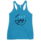 Ice Valknut Women's Racerback Tank tank tops Viking Warriors