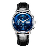 Luxury Chronograph Leather Watch watch Viking Warriors