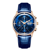Luxury Chronograph Leather Watch watch Viking Warriors