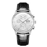 Luxury Chronograph Leather Watch watch Viking Warriors