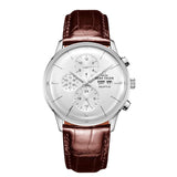 Luxury Chronograph Leather Watch watch Viking Warriors