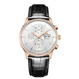 Luxury Chronograph Leather Watch watch Viking Warriors
