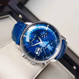 Luxury Chronograph Leather Watch watch Viking Warriors