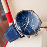 Luxury Chronograph Leather Watch watch Viking Warriors