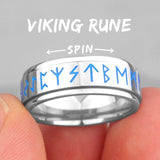 Magic Runes Luminous Spin Ring Rings Viking Warriors