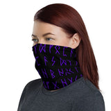 Magic Runes Neck Gaiter Neck Gaiters Viking Warriors