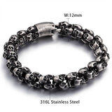 Men's Skull Bracelet Bracelets Viking Warriors
