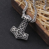 Mighty Thor's Hammer Necklace Necklaces Viking Warriors