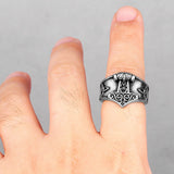 Mjolnir Thor's Hammer Celtic Knot Ring Rings Viking Warriors