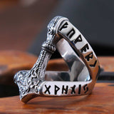 Mjolnir Thor's Hammer Ring Rings Viking Warriors