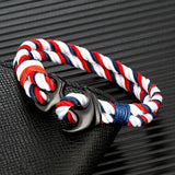 Nautical Anchor Rope Bracelet rope bracelet Viking Warriors