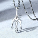 Neptune Trident Pendant Necklaces necklace Viking Warriors