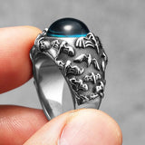 Nidhogg Dragon Eye Ring Rings Viking Warriors