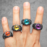Nidhogg Dragon Eye Ring Rings Viking Warriors