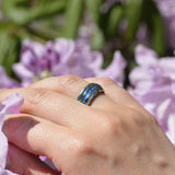 Njord Abalone Shell Wedding Ring Rings Viking Warriors