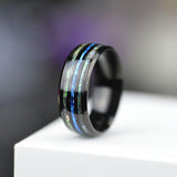 Njord Abalone Shell Wedding Ring Rings Viking Warriors