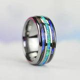 Njord Abalone Shell Wedding Ring Rings Viking Warriors