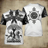 Nordic Wolf T-shirt Shirts & Tops Viking Warriors