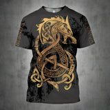 Nordic Wolf T-shirt Shirts & Tops Viking Warriors