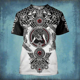 Nordic Wolf T-shirt Shirts & Tops Viking Warriors