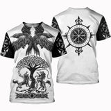 Nordic Wolf T-shirt Shirts & Tops Viking Warriors