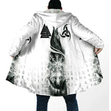 Norse Mythology Warm Hooded Coat coat Viking Warriors