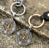 Norse Runes Life Tree Keychain Keychains Viking Warriors